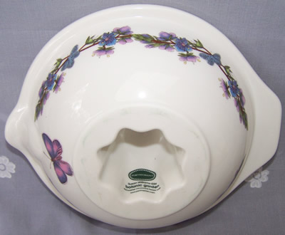 Base of Botanic Gardens Portmeirion ceramic juicer