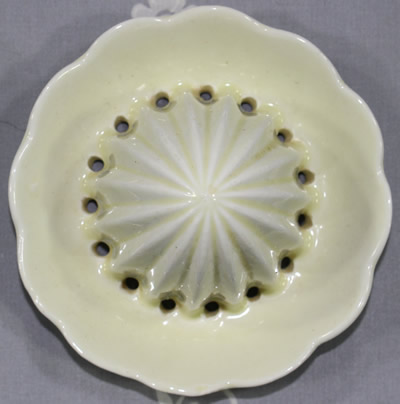 The reamer for a triangular Carlton Ware Mimosa pattern juicer