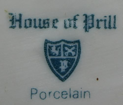 The basemark on a House of Prill bird shape wedge juicer