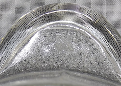 Mark on Larger hammer crossing a sword 2 piece glass juicer