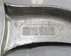 Handle on Hand held alumium IRVIN WARE squeezer