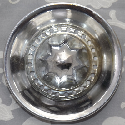 Stainless chrome plate juicer top