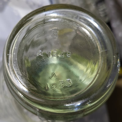 Australian Glass Manufacturers Co. glass jar