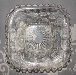 No. 4B 5&frac12;" Plate - Clear (Variety 1) Round